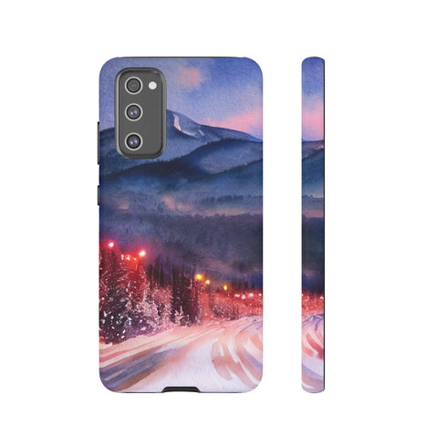 Christmas in Vail Colorado - Impact Resistant Phone Case Samsung Galaxy S20 FE Matte